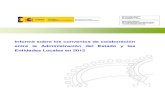 INFORME CONVENIOS 2012.04-1x - mptfp.gob.es · convenios a lo largo del año 2012, tanto en materia de clasificación de los instrumentos, como en su anotación. En lo que respecta