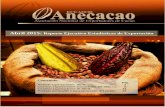 Abril 2015 Reporte Ejecutivo Estadísticas de Exportación€¦ · Elaborados de Cacao: pasta, manteca, polvo, torta de cacao y nibs, durante Abril alcanzaron un total de 2.1 mil