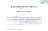 Centro de Bioinformática y Biología Computacional de Colombiabios.co/wp-content/uploads/2019/03/ESTATUTOS-VERSIÓN-5-1.pdf · Centro de Bioinformática y Biología Computacional