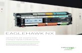 EAGLEHAWK NX - CentraLine · • Un concepto de E/S de bus de panel (0 a 1000 puntos de hardware) que permite el montaje distribuido de módulos de E/S. Su mantenimiento es muy fácil
