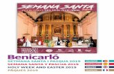 Benicarló · PDF file Holy Week in Benicarló, Festivity of Local Tourist Interest in the Community of Valencia Among the longstanding traditions of the Holy Week in Benicarló are