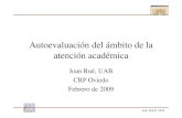 Autoevaluación del ámbito de la atención académicablog.educastur.es/autoevaluacion/files/2009/03/la-atencion-academi… · 3- Elaboración de propuestas relevantes articuladas