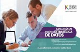 MAESTRÍA EN · 2020-03-27 · El graduado de la Maestría en Analítica Estratégica de Datos será uno de los perﬁles de mayor demanda que buscarán las empresas en Colombia en