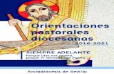 Separata del Boletín Oficial de la Archidiócesis de Sevilla · Pastoral 2016-2020 Orientaciones pastorales para la coordinación de la ... En los últimos años ha sido la carta