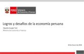 Logros y desafíos de la economía peruana · Chile Colombia México Brasil BBB+A3 A+ Aa3 A BBB- Baa2 BBB+A3 BBBa2 ... En comparación a Brasil, la crisis política “LavaJato ...