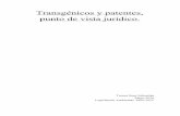 Transgénicos y patentes, punto de vista jurídico.nicos-y-patentes.pdf1.Introducción a los alimentos transgénicos 1.1.Historia Desde hace más de diez mil años el ser humano cría
