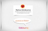 Presentación de PowerPoint - Edúkame · Premio 2014 TIC REDEM a la experiencia destacada por su innovación en la educación (Red Educativa Mundial) En Edúkame damos soporte, ayuda,