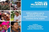 Políticas públicas para la igualdad de género, el ... › sites › default › files › onu_mujeres-politica… · el empoderamiento econÓmico de las mujeres en amÉrica latina: