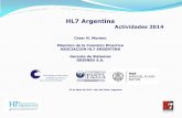 HL7 Argentinahl7latam.org/Noticias/2014/05-23Mardel/1-Institucional.pdf · 1er. Evento Educativo 2014 – Mar del Plata Presentaciones y Workshops UNIVERSIDAD NACIONAL DE MAR DEL