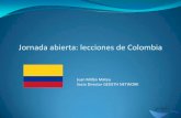 Jornada abierta: lecciones de Colombia - S-GEexpertdirectory.s-ge.com/data/files/Jornada abierta... · Resolución de la insolvencia 98 106 21 26 110 143 Facilidad entorno negocios.
