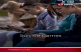 Suicide Games - Trend Micro Internet Security · 2020-05-28 · Temáticas pesadas em jogos eletrnicos e redes sociais podem agravar a situação e – em casos extremos – fomentar