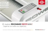 ROWE Scan 650i - escáner de gran formato - ES...Fig.: ROWE Scan 650i con ancho de escaneado de 44", base . de suelo, soporte de pantalla táctil, pantalla plana en color de 22", teclado