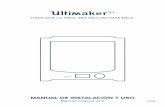 Ultimaker_ES.pdf · Asegúrese siempre de que cualquiera que utilice la impresora 3D conozca y comprenda el contenido del manual para sacar el máximo partido de la Ultimaker 2+.