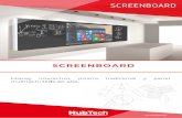 Copia de Folleto e-Blackboarddescargas.hubtech.es/screenboard-ht.pdf · mayor fiabilidad y precisión de uso. ... Compatible además con todas las aplicaciones de Windows y Android,