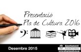 Desembre 2015 - Alicante · Programación Propia de Cursos en Cigarreras Programació conjunta amb ALD ... Art al Carrer Agermanament Cigarreres-Escorxador Guia Cultural Digital.