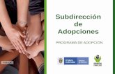 Subdirección de Adopciones - ICBF...2019/12/31  · Total de Familias en lista de espera: 731 Información de la Subdirección de Adopciones al 31 de Diciembre de 2019. FAMILIAS RESIDENTES