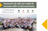 Presentación de PowerPoint...Integraciones. 3 Necesidades del Negocio Secciones MDF Impacto Factores de éxito Talento clave Nómina Rotación Cultura Dotación Beneficios Seg. Salud