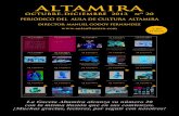 Altamira nº 20aulaaltamira.com/Gaceta 20.pdf · ALTAMIRA OCTUBRE-DICIEMBRE 2013 nº 20 PERIÓDICO DEL AULA DE CULTURA ALTAMIRA DIRECTOR: MANUEL GODOY FERNÁNDEZ La Gaceta Altamira