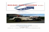 › assets › brouchure-road-sol.pdf · - Fresado de pavimentos (Milling) - Producción y aplicación de emulsiones asfálticas convencionales y modificadas con polímeros. Contamos
