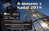 6 museus x Nadal 2018 - Ajuntament de Girona · 29 de desembre i 3 de gener “CELEBREM EL NADAL AMB LA IMATGERIA FESTIVA” Amb les llegendes i els personatges de l’imaginari popular