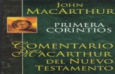 1 Corintios (Comentario MacArthur del N.T.) (Spanish Edition)israelgonzalez.net/pagina/biblioteca/macarthur/1 corintios.pdf · con el Señor al entender su Palabra, y a partir de