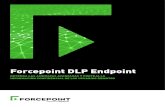 Forcepoint DLP Endpoint · PDF file FORCEPOINT DLP ENDPOINT DETENGA LAS AMENAZAS AVANZADAS Y PROTEJA LA INFORMACIÓN CONFIDENCIAL DE LOS USUARIOS REMOTOS La fuga de datos puede tener