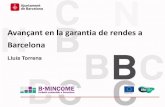 Avançant en la garantia de rendes a Barcelonaacciosocial.org/wp-content/uploads/2017/11/BM... · El context a Barcelona •La sortida de la crisi està resultant molt desigual ...