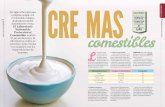 Cre mas - gob.mx...Crema pasteurizada / México/ 4 kg Información al consumidor Completa Grasa Especificación por norma: 25.0 – 29.9 % 22.72%* Proteína (%) Especificación por