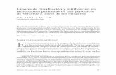 Labores de ritualización y mitificación en las secciones ...scielo.unam.mx/pdf/rz/v35n140/v35n140a4.pdf · labores de ritualizaCión y MitifiCaCión en las seCCiones PoliCiaCas
