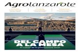 DEL CAMPO A LA MESA - Agrolanzarote | La web del campo de ... · agrario y agroalimentario”, el valor añadido de los productos agrícolas, la diversificación hacia actividades