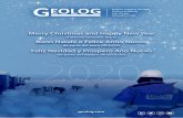 de parte del equipo de GEOLOG! 2020 · Feliz Navidad y Próspero Año Nuevo de parte del equipo de GEOLOG! Buon Natale e Felice Anno Nuovo da parte del team GEOLOG! geolog.com 2020.