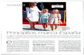 Principitos marca España - LOS ENCAJEROS · 2016-10-18 · principitos marca españa el prÍncipe george usa pantalones mayoral, las princesas de holanda visten de pili carrera y