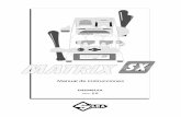 Manual de instrucciones · matrix sx manual de instrucciones - español 6 copyright silca 1994 mcm (e) mc10r + coppia adattatori d711137zb slx - sx - s t50 d411145ra f50 d711144zb
