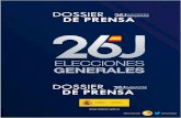 26J - Dossier Prensa Elecciones Generales 2016elecciones.mir.es/generales2016/almacen/dossier.pdf · Elecciones Generales el 1 de marzo de 1979, el 28 de octubre de 1982, el 22 de