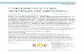CERTIFICADO DEL SISTEMA DE GESTIÓN - Amazon S3 · 2018-10-19 · anexo del certificado iso 9001:2008, nº 200046-2016-aq-ibe-enac actividades del certificado y empresas integrantes