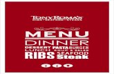 CERVEZAS - Tony Roma'stonyromas.com/wp-content/.../Peru-lima_Dinner-Menu.pdf · de res cubierta con queso cheddar, aros de cebolla sazonados con especias cajún y una deliciosa salsa
