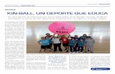 DEPORTE KIN-BALL, UN DEPORTE QUE EDUCA - KOKUKkokuk.org/wp-content/uploads/2017/05/KINBALL_Un_Deporte... · 2017-06-06 · El Kin-Ball nació en Québec, (Canadá) en 1986, a iniciativa