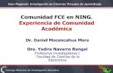 Comunidad FCE en NING. Experiencia de Comunidad Académica€¦ · Inter-Regional: Investigación de Entornos Virtuales de Aprendizaje Comunidad FCE en NING. Experiencia de Comunidad