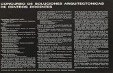 CONCURSO DE SOLUCIONES ARQUITECTONICAS DE CENTROS Files/fundacion/biblioteca/revistآ  CONCURSO DE SOLUCIONES