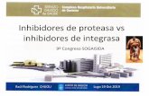 Inhibidores de proteasa vs inhibidores de integrasasogaisida.org/files/congreso9/Mesa2_008.pdf · Inhibidores de proteasa vs inhibidores de integrasa Raúl Rodríguez CHUOU. Lugo