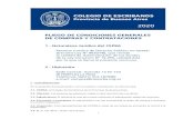 COLEGIO DE ESCRIBANOS - colescba.org.ar€¦ · COLEGIO DE ESCRIBANOS Provincia de Buenos Aires 2020 PLIEGO DE CONDICIONES GENERALES DE COMPRAS Y CONTRATACIONES 1 - Naturaleza Jurídica