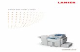 Trabaje más rápido y mejor - LanierSmartDeviceMonitor™, Web SmartDeviceMonitor™, Web Image Monitor, DeskTopBinder™ Lite, FAX (Opcional), Circuito, Compatibilidad, Velocidad