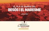 EL PLA DE BARRIS DEL BESÒS I EL MARESME · Distribució territorial de la Renda Familiar Disponible per càpita - Any 2014 [Barris de Barcelona] Alta (de 126 a 159) Mitjana-alta