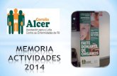 A ENTIDADE: ALCER CORUÑA……………………………………………………………….alcercoruna.org/wp-content/uploads/2016/03/MEMORIA... · Charla CEIP Ría do Burgo