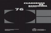 Cuadernos eConomía - Dialnet · DOTEC - Documentos Técnicos en Economía - Colombia LatAm-Studies Universidad Nacional de Colombia Carrera 30 No. 45-03, Edificio 310, primer piso