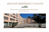 JORNADA DE PORTES OBERTES€¦ · Programa 11.00h Benvinguda i presentació a càrrec de l’equip directiu Intervenció dels coordinadors, de l’AMPA de l’institut i dels alumnes