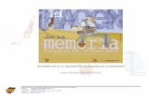 INFORME DE LA 1ª EDICIÓN DE LA IMAGEN DE LA MEMORIA€¦ · Asociación por la Recuperación de la Memoria Histórica de Aragón Email: armhamemoria@gmail.com Youtube: ARMHA memoria