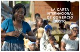 LA CARTA INTERNACIONAL DE COMERCIO JUSTOcomerciojusto.org/wp-content/uploads/2018/09/Carta-Intern-Comerci… · La Carta ofrece una explicación general de la visión y los valores