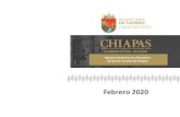 Indicadores Turisticos Chiapas€¦ · 1 Febrero 2020 1.- Datos relevantes del Turismo de Chiapas de Enero a Febrero 2020 En el periodo acumulado, Chiapas ha recibido a 1 Millón