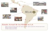 Estado Actual de los RAEE en LA€¦ · RAEE 1.5 – 1.8 millones de toneladas PC Waste 150.000 – 200.000 toneladas Generación de RAEE: LAC 41 JAIIO RAEE LaPlata Argentina. Seminario